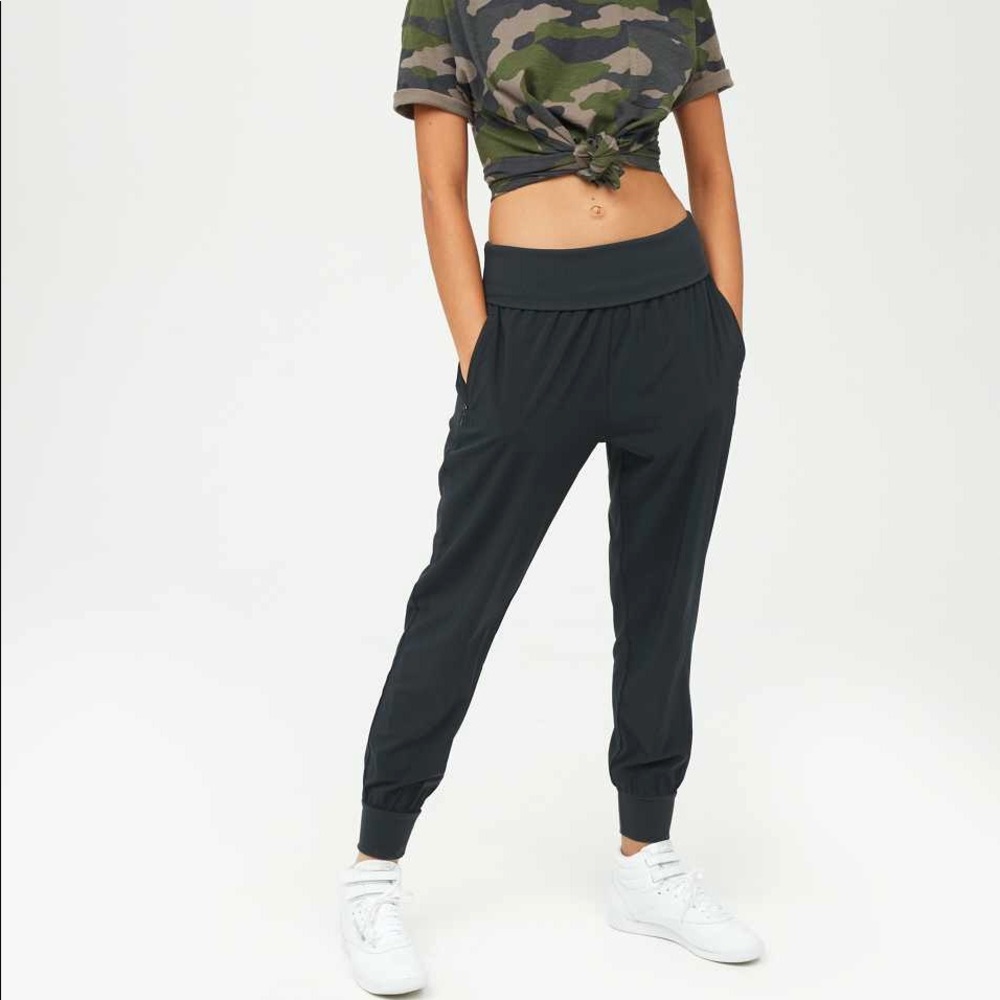 NWOT Aerie Offline Black Joggers